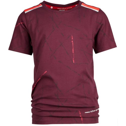 Vingino Jongens daley t-shirt hafit maroon