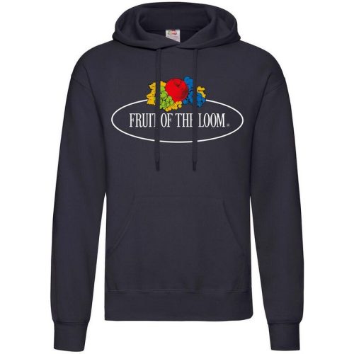 Fruit of the Loom Dames vintage klassieke logo bedrukte hoodie