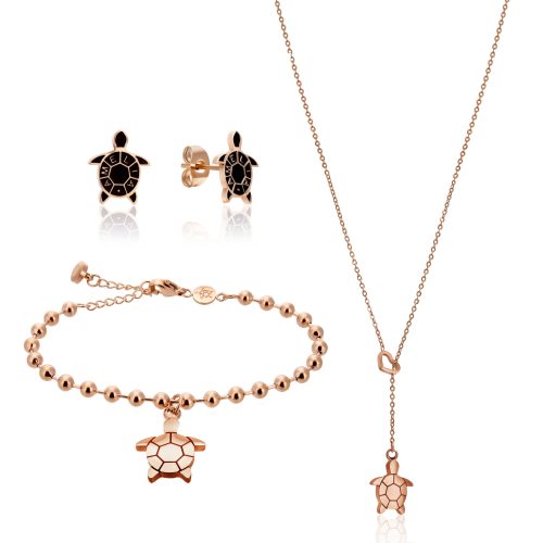 Ketting, armband en oorbellen set Amelia Parker Wisdom