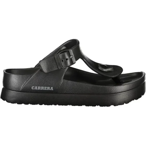 Carrera Polyethyleen slippers met enkelsluiting en logo