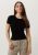 Rosemunde T-Shirt Dames Benita Silk T-shirt W/ Lace