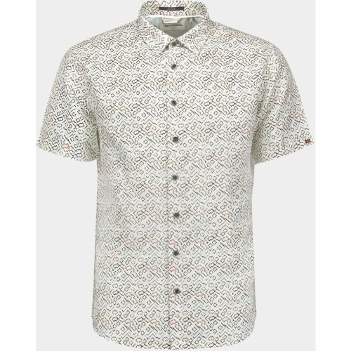 No Excess Casual hemd korte mouw shirt short sleeve allover pr 23440378/010