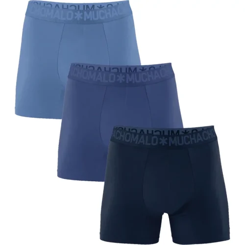 Muchachomalo Heren 3-pack bamboe boxershorts effen