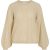 Vila Vipolana o-neck ls glitter knit to beige