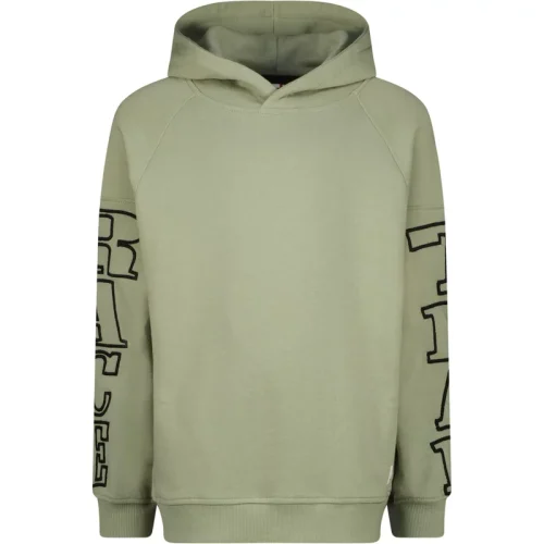 Vingino Jongens hoodie neave boxy fit nature