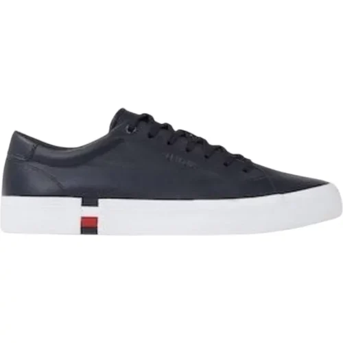 Tommy Hilfiger Slanke sneakers met veters