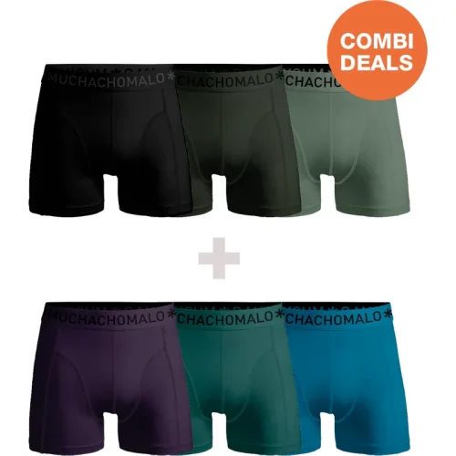 Muchachomalo Heren 3+3-pack boxershorts