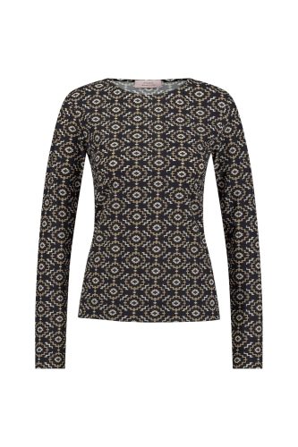 Studio Anneloes Female Blouses Joa Mono Shirt 12296