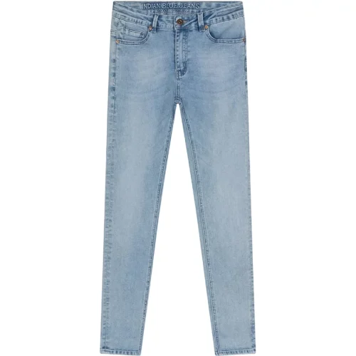 Indian Blue Jongens jeans jay tapered fit light blue denim