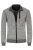 Casa Moda Casual Regular Fit Sweatjacket wit, Effen