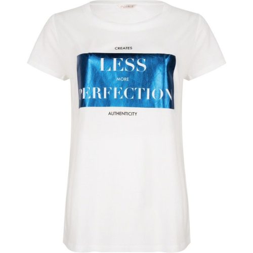 Esqualo T-shirt sp21.05022 white/blue