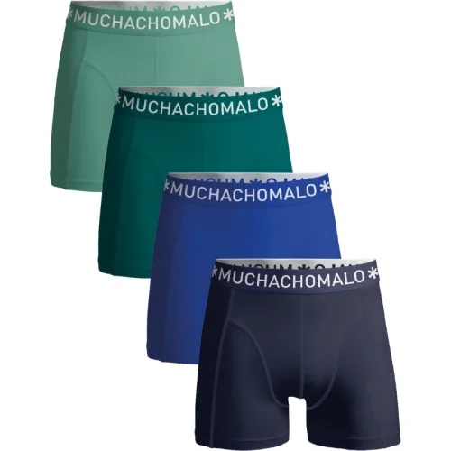 Muchachomalo Heren 4-pack boxershorts effen