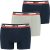 Levi’s Sportswear logo boxer 3-pack 100002870 001 navy/ grey melange