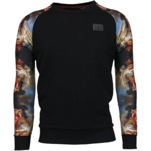 Local Fanatic Mythologie arm motief sweater