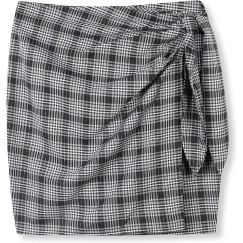 Refined Department Jazzie woven flowy check skirt dessin