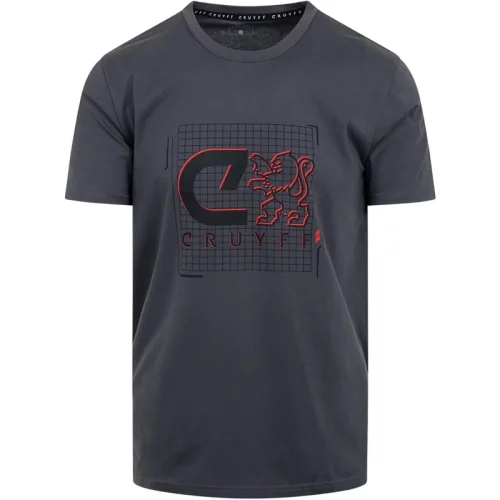 Cruyff Cruyff jongens t-shirt perform charcoal