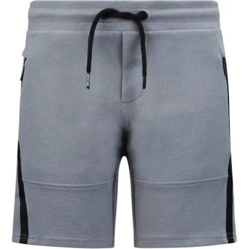 Retour Jongens korte joggingbroek neal light steel