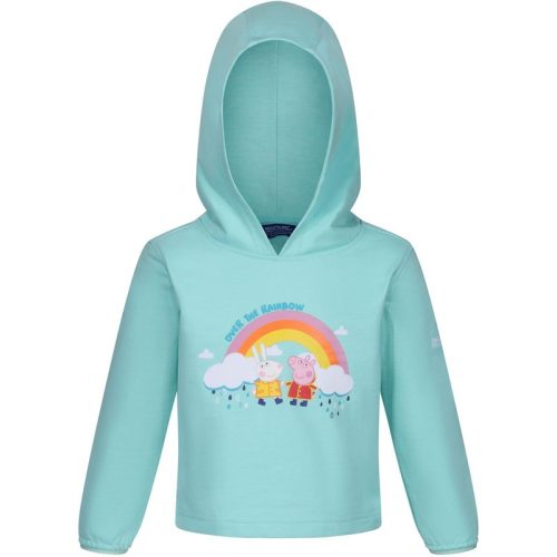 Regatta Kinder/kids peppa pig regenboog hoodie