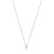 Isabel Bernard Kettingen – De la Paix Christine 14 karat necklace  diamond 0 in silver