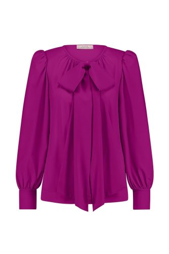 Studio Anneloes Female Blouses Laurencia Bow Blouse 12212