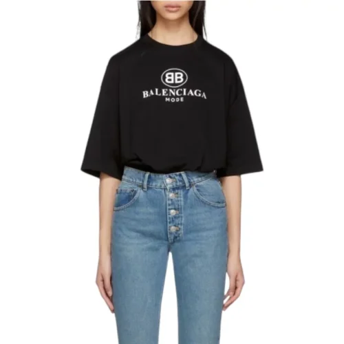 Balenciaga Bb logo oversized t-shirt