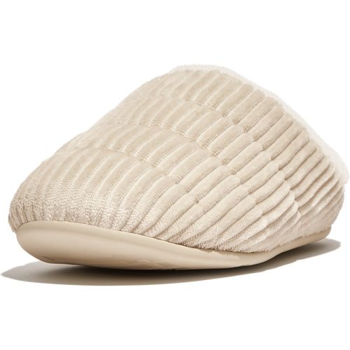 FitFlop Chrissie fleece-lined corduroy slippers