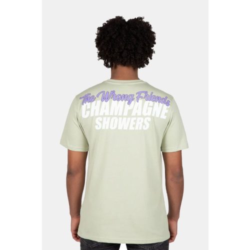 Wrong Friends Champagne showers t-shirt