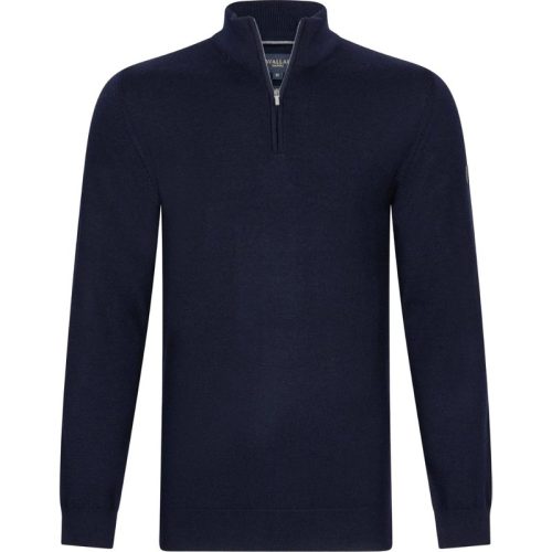 Cavallaro Merino half zip pullover truien 118245001