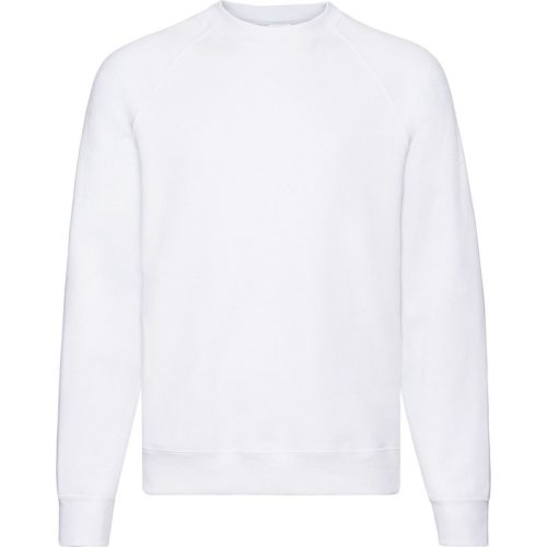 Fruit of the Loom Heren klassiek effen raglan sweatshirt