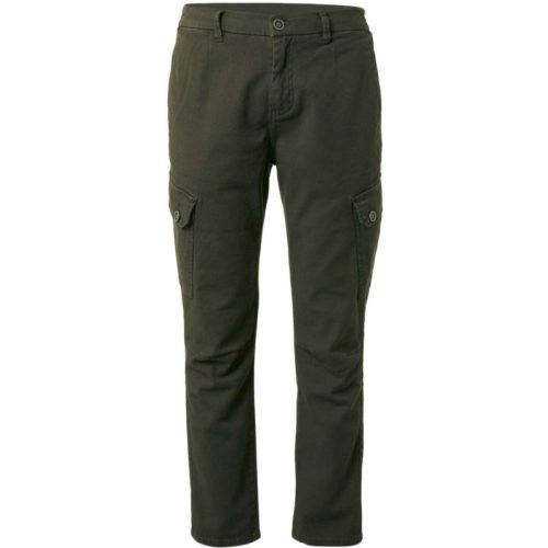 No Excess Pants cargo garment dyed stretch taupe