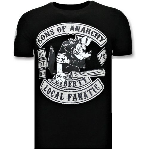 Local Fanatic T-shirt met opdruk sons of anarchy