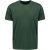 No Excess T-shirt crewneck solid basic dark green