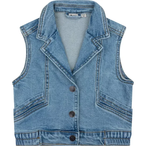 DAILY 7 Meisjes gilet denim