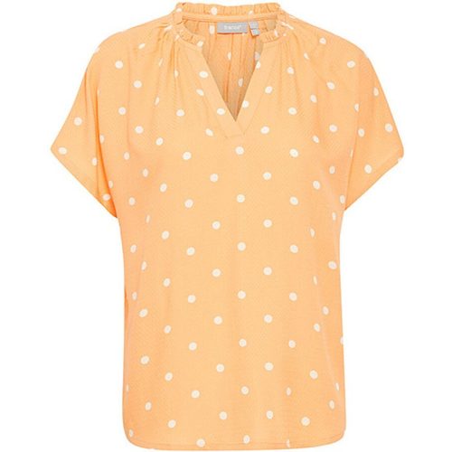 Fransa Blouse 20613491 apricot wash