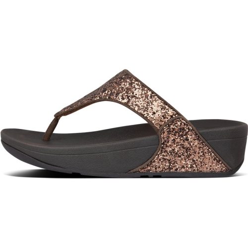 FitFlop Lulu glitter toe-thongs pu glitter