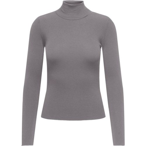 Jacqueline de Yong Jdycirkeline ls roll neck pullover taupe