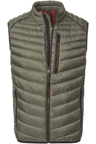 Casa Moda Modern Fit Outdoor vest groen, Effen