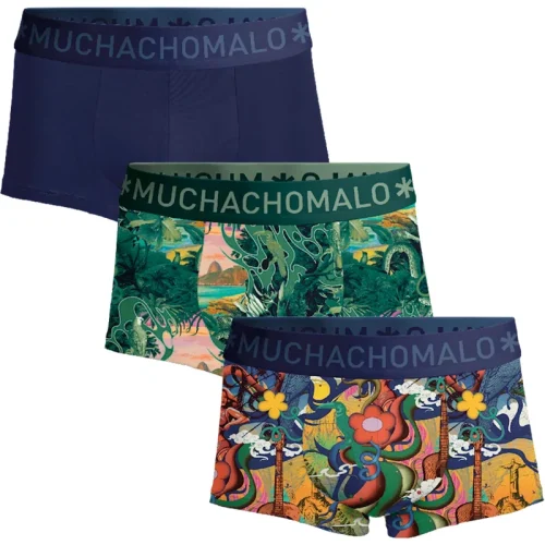 Muchachomalo Heren 3-pack trunks rio