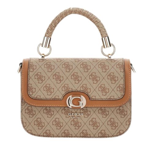 Guess Totes & shoppers – Guess Dames Tas Bruin HWSG9540200/LGW Orlina Logo in bruin