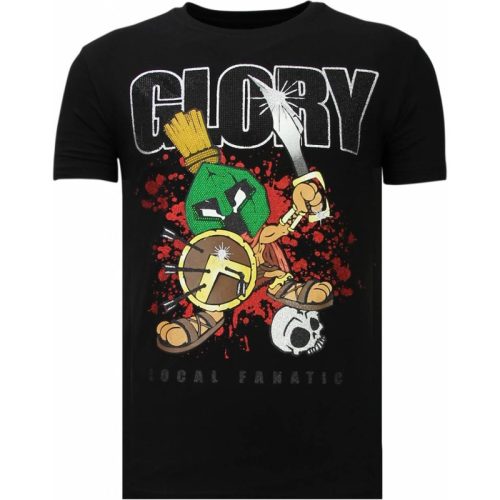 Local Fanatic Glory martial rhinestone t-shirt