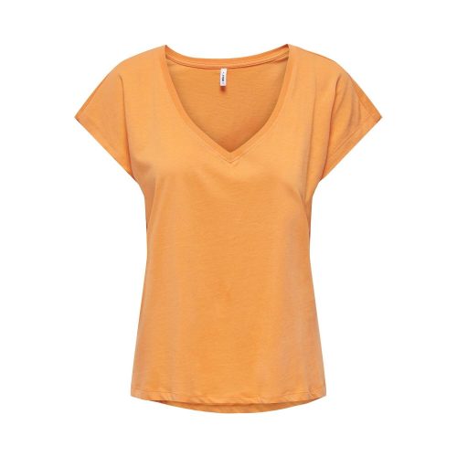 Dames-T-shirt met v-hals Only Winnie