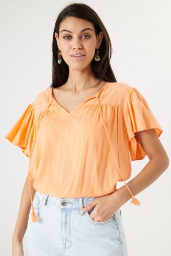 Oranje blouse