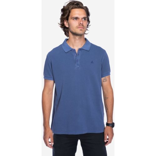 Nomad Taupo bio-katoen polo heren | indigo