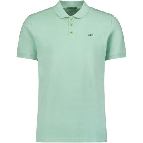 No Excess Polo korte mouw stretch mint