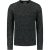 No Excess Pullover crewneck 3 coloured rib night