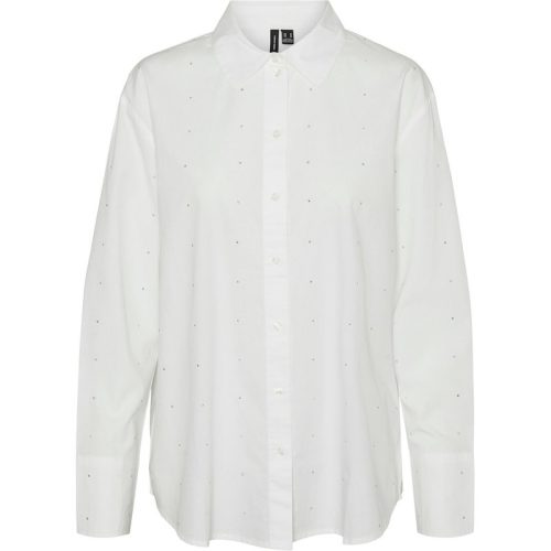 Vero Moda Vmcharlotte stud ls shirt wvn ga –