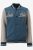 Indian blue vest bomber jacket indian