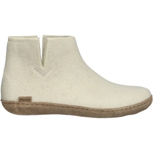 Glerups Low boot leather sole g 03-white