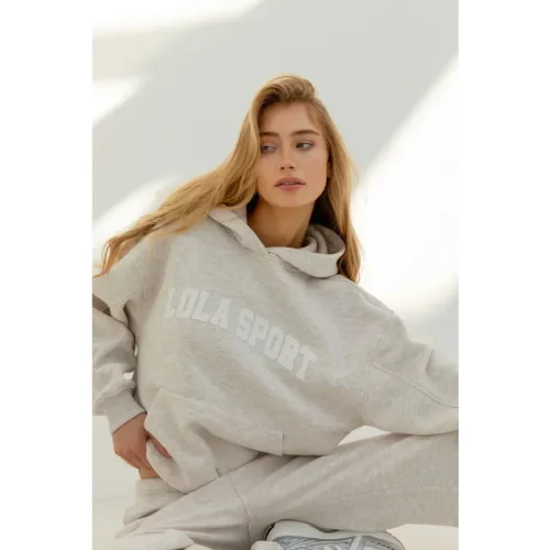 The Lola Club Harper sand hoodie –