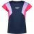 B.Nosy Meisjes t-shirt gekleurde mouwen b.active sporty navy